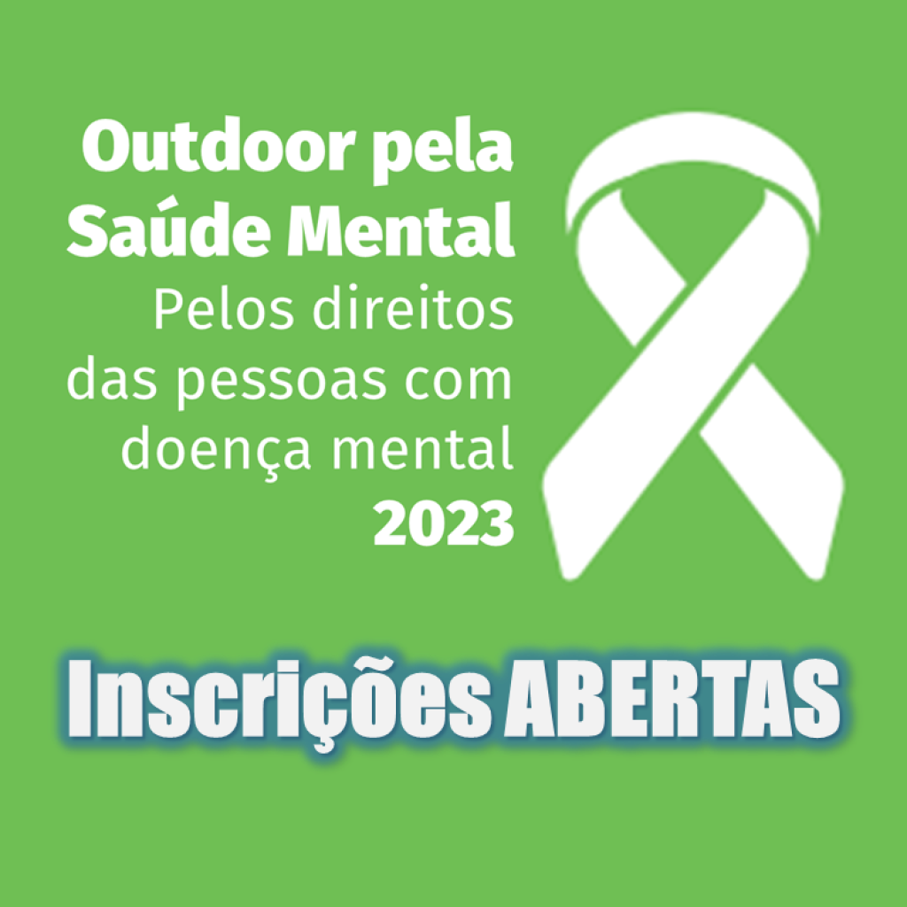 INSCRIÇÕES ABERTAS | Outdoor pela Saúde Mental 2023