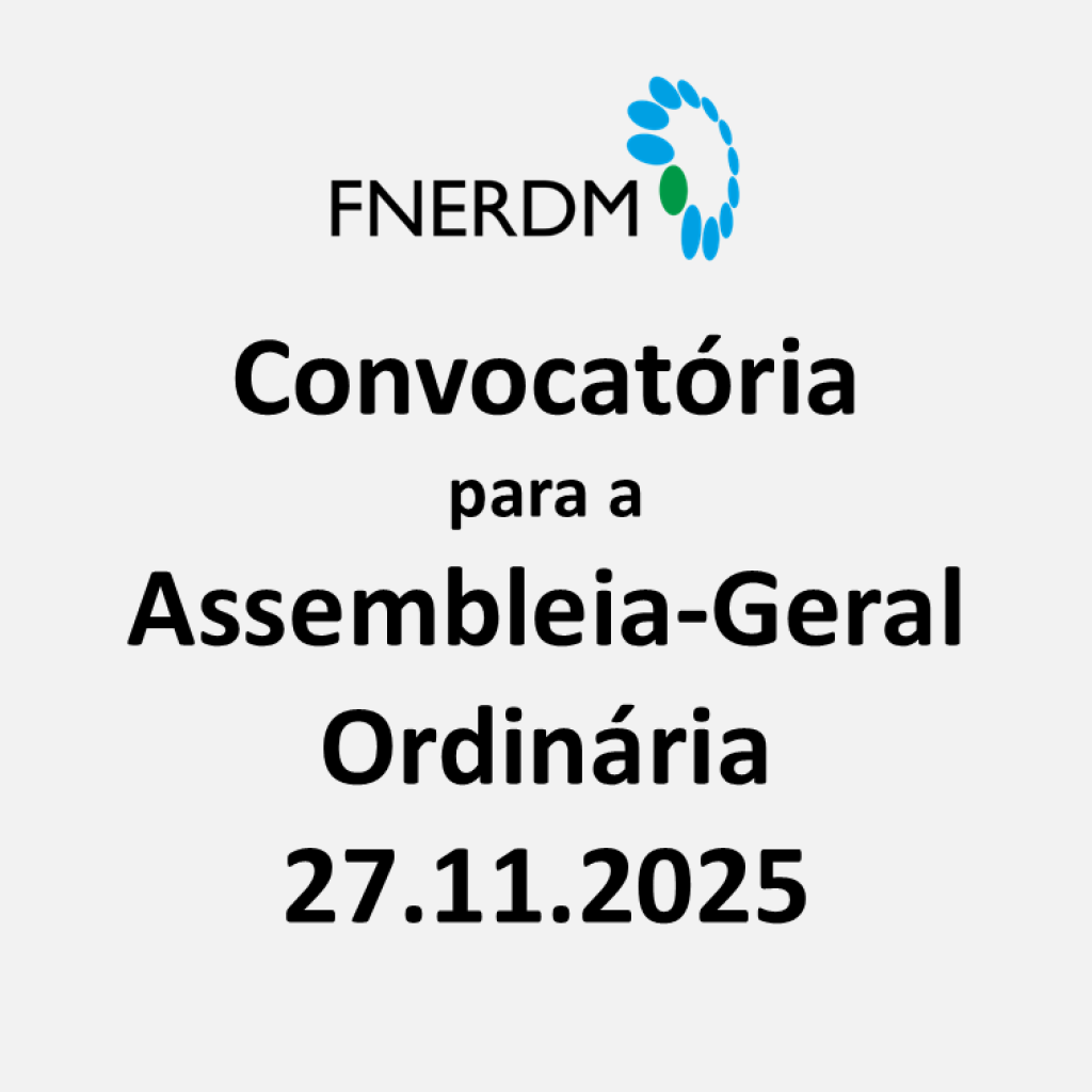 Convocatória para Assembleia Geral Ordinária da FNERDM | 27 de novembro de 2025